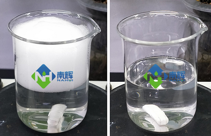 （圖：清洗消泡劑對(duì)比）