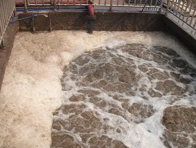 （圖：工業(yè)污水泡沫）