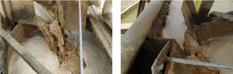 （圖：洗沙泥漿消泡劑產品應用）